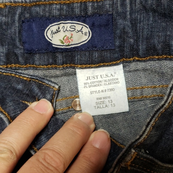 Just USA flare bottom Jeans - Picture 2 of 5